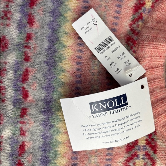 J. Crew Pastel Striped Women's Sweater - Picture 4 of 4